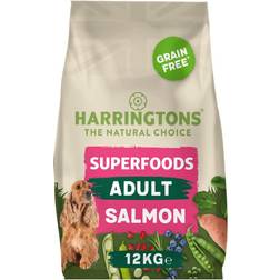 Harringtons Hypoallergenic Salmon with Veg Dry Adult Dog Food 12kg