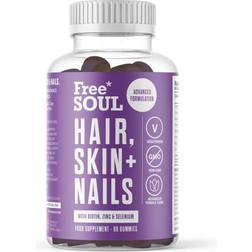 Free Soul Biotin Hair Skin and Nails Gummies B6 B12