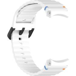 Lichifit White Watch Strap Silicone Watch Band for Samsung Galaxy Watch 7