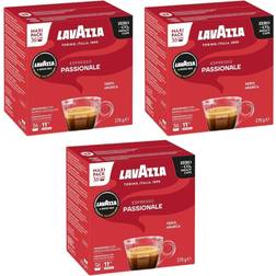 Lavazza A Modo Mio Espresso Passionale Coffee Capsules Pack of 3