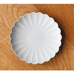 1616/arita Japan Palace 110 Uglasseret Grå Flad tallerken 11cm