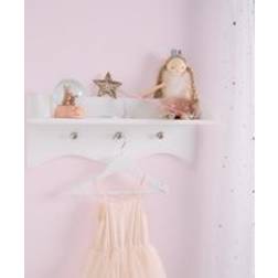 OHS Kids Peg Hooks Wall Shelf One Size