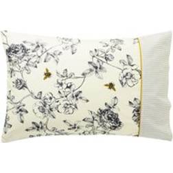 Joules Imogen Standard Pillowcase Cream Örngott Beige