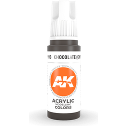 AK Interactive Chocolate 17ml 3rd Gen Acrylic Model Paint