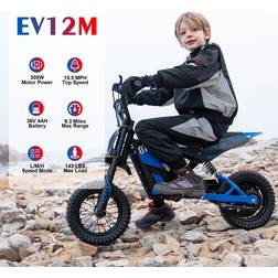 Evercross Electric Kids Motorcycle Ages 3-12 Dirt Bike Ride
