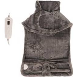 Ezysleep Ultimate Heated Pad for Neck Shoulders and Back Grey One Size
