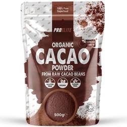ProElite Organic Cacao Powder Cocoa Theobroma 500g