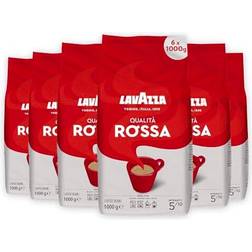 Lavazza Qualita Rossa Coffee Beans 1 kg 6 1000g