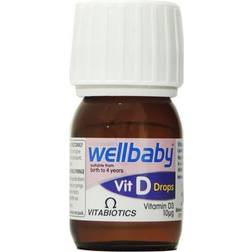 Vitabiotics Wellbaby Vit D Drops 30ml