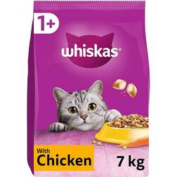 Whiskas 1+ Adult Chicken Adult Dry Cat Food 7 kg Pack of 1