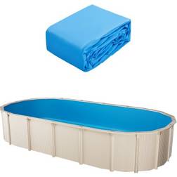 VEVOR Ovale Schwimmbadfolie 500 x 300 x 120 cm