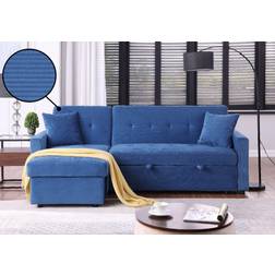 Humza Amani Hinton L Shaped Corner Bed with Hidden Storage Sofa