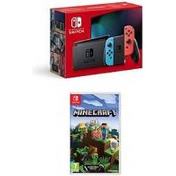 Nintendo Switch Neon Console 1.1 Minecraft Bedrock Edition