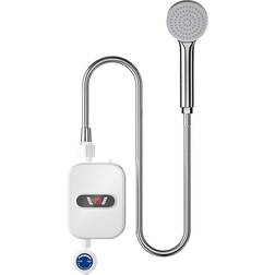 Hiigyl 3500W Small Electric Instant Water Heater Shower Head Set
