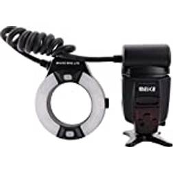Meike MK-14EXT Makro E-TTL Ringblixt för Canon med LED-hjälpbelysning