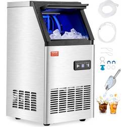 VEVOR Commercial Ice Maker Freestanding Cabinet Machine 100lbs/24H 36 Ice Cubes