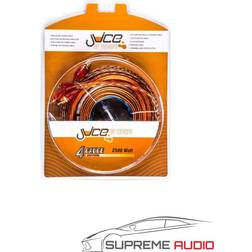 Juice JWTRU41 4 Gauge 2500W Amplifier Amp Bass Wiring Kit