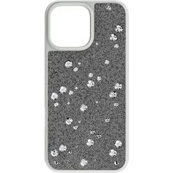 Swarovski High Smartphone Case iPhone 16 Pro Max Silver Tone
