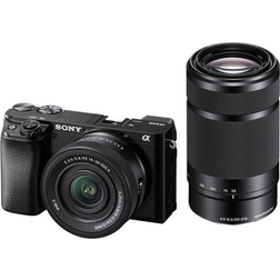 Sony Alpha 6100 Digital Camera with 16-50mm and 55-210mm Lenses