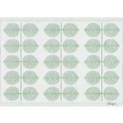 Ekelund Linneväveri Berså Placemat 35x48 cm Green Place Mat Green