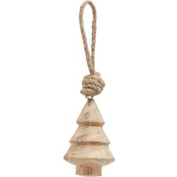 Hill Interiors Wooden Bauble Christmas Tree Ornament