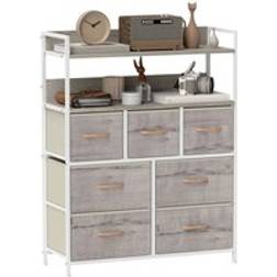Homcom Bedroom Drawers 7 Dresser Chest of Drawer