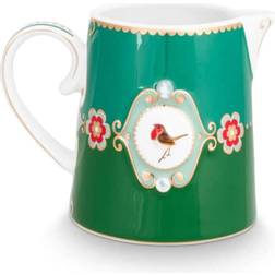 PiP Studio Love Birds 27 cl Porcelæn Grøn Kande 27cl