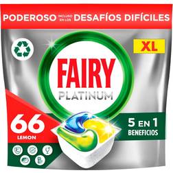 Fairy Platinum Complete 66 Dishwasher Tablets Lemon