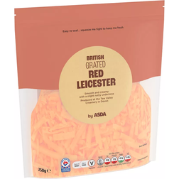 Asda British Grated Red Leicester Cheese 250 g 250g