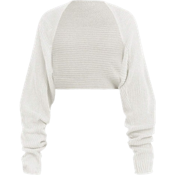 Shein Short Chunky Knit Texture Cardigan - Casual