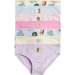 H&M Flicka Briefs 7-Pack - Ljusgul/Disneyprinsessor