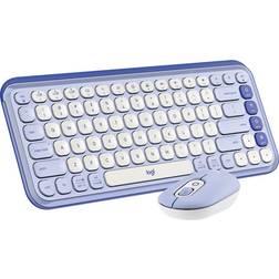 Logitech POP ICON Wireless Keyboard and Mouse Combo