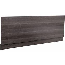 Aquariss Modern Bathroom Calm Grey Effect 1700 mm Wooden Wrapped Front Bath Panel