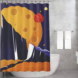 Bonamaison Duschdraperi Polyester 150 x 200