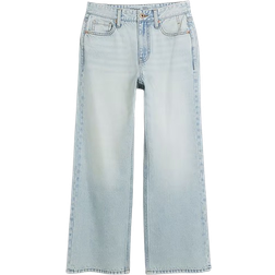 River Island Petite Raka Jeans - Ljusblå