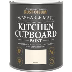 Rust-Oleum Hessian Matt Cupboard Wood Paint Hessian 0.75L