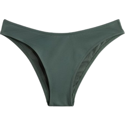 H&M Dame Grønn Cheeky Bikini bottoms