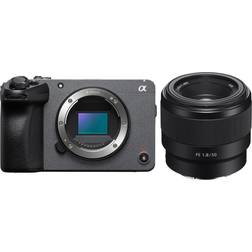 Sony FX30 Super 35 Cinema Line Camera with FE 50mm f/1.8 Lens