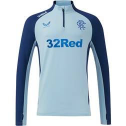 Castore Rangers FC Pro 1/4 Zip Top Blue, Blue