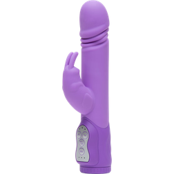 LoveHoney Dream Rabbit Rechargeable Silicone Thrusting Rabbit Vibrator