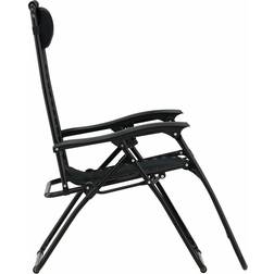 Venture Home Vulcano Solstol 2-Pack Svart