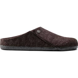 Birkenstock Zermatt Shearling Wool Felt Clogs - Mocha