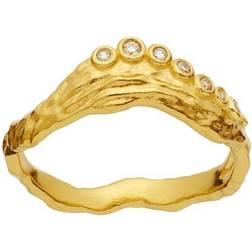 Maanesten Selene Ring - Gold/Pink