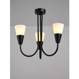John Lewis Lulu 3 Arm Ceiling Flush Light