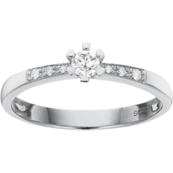 Scrouples Vida Darling ring kt. hvidguld m. brillanter 0,14 0,24 ct