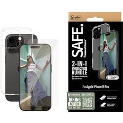 SAFE. by PanzerGlass 2-in-1 Protection Bundle iPhone 16 Pro