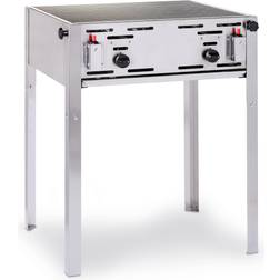 Hendi Commercial Gas Grill with Chrome-Plated Grill Grate