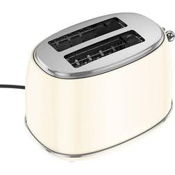 Hoco Brødrister I Retrostil 850W HE50 Hvid