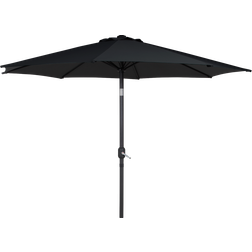 Harald Nyborg Parasol Med Tilt Ø3 M - Sort 300cm