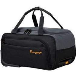IT Luggage Duo Tone Trolley Bag Black